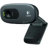 Logitech C270 HD USB Webcam Refresh - Black