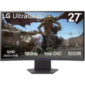 LG 27" UltraGear 27GS60QC-B - 2560x1440 (QHD) - 180Hz - VA