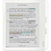 KOBO Libra Colour - eBook-leser - 32 GB - 7 farge E Ink Kaleido 3 (1264 x 1680) - berøringsskjerm - Wi-Fi 5, Bluetooth - hvit