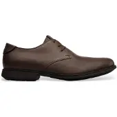 Camper for man. 18552-075 Leather shoes 1913 brown (42), Flat, Laces, Casual