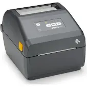 Zebra ZD421t - Etikettskriver - termotransfer - Rull (11,2 cm) - 203 dpi - inntil 152 mm/sek - USB 2.0, USB-vert - grå