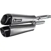 Akrapovic Slip-on Line Triumph Scrambler 1200 19-20 S-t12so3-hcqt Ikke-homologert Slip-on Lyddemper
