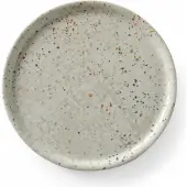 Duralex Drops Collection pizzatallerken i porselen, diameter 31 cm - sett med 6 stk