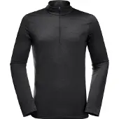 Jack Wolfskin Sky Thermal Half Zip Langarmet T-skjorte