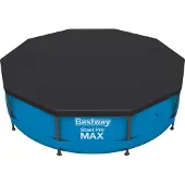 Bestway 58036 / 24, Sikkerhetstrekk til basseng, Basseng på bakken, Rund, Svart, PVC, Polypropylen (PP), Fits 3.05m (10'') Steel Pro Pools, 3.05m (...