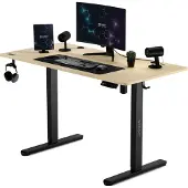 Sense7 elektrisk skrivebord Nojo 120x60 Black Pine