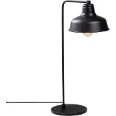 Opviq Bordlampe Berceste 181BLACK-ML, svart metall Høyde 55 cm