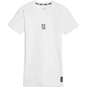 Puma Hoops Team Basketball Tee Men, Clothing, White, XS