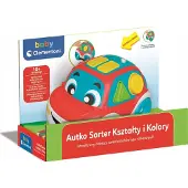 Clementoni Baby Car Sorter former og farger 50808
