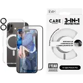 PanzerGlass Feature 3-in-1 Ceramic Bundle iPhone 16 Plus