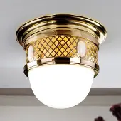 Orion Elegant ALT WIEN messingtaklampe i Jugendstil