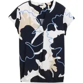 Tom Tailor 1045238 Kort Ermet Bluse