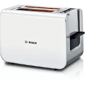 Bosch Styline brødrister TAT8611N / Brødrister med brødvarmer / Brødrister med avrimingsfunksjon