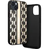 Karl Lagerfeld KLHCP14MPGKLSKW iPhone 14 Plus 6,7" hardcase brun / brun Monogram Stripe
