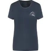 Jack Wolfskin Peak Graphic Kortarmet T-skjorte