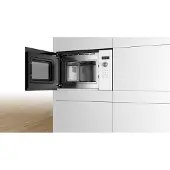 Bosch Serie | 6 BFL524MW0 - Mikrobølgeovn - innebygd - 20 liter - 800 W - hvit