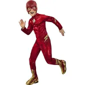 Rubies Kostymer - The Flash Classic Costume - - 7-8 år (122-128) - Kostymer