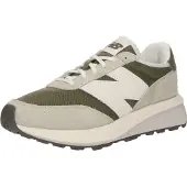 New Balance unisex. U370V1 370 Green Sneakers (40.5), Flat, Suede, Laces, Casual