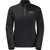 Jack Wolfskin Taunus Fleecejakke Med Halv Glidelås