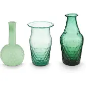 Pip studio S/3 Vaser Glass BluGrn
