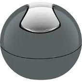 Spirella Bowl-papirkurv Med Pedal I Polystyren 1l 16x14 Cm