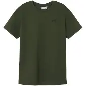 Name it T-skjorte - Noos - NkmGreg - Olive Natt - - 6 år (116) - T-skjorte