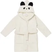 Liewood Badekåpe - Krem m. Panda - - 1-2 år (80-92) - Badekåpe