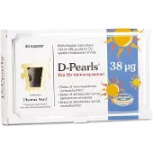 Pharma Nord D-Pearls Vitamin D3, 80 kapsler