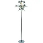 Näve Gulvlampe Wakusei krom