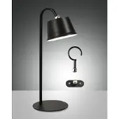 FABAS LUCE Armanda oppladbart LED-lys, svart, magnet, universal, IP54