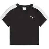 Puma T7 Baby Tee Women, Clothing, Black, XL