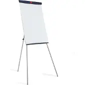 Nobo Basic - Staffeli - gulvstående - melamin - ikke-magnetisk - hvit