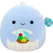 Squishmallows Samir the Whale Holding a Terrarium 40 cm
