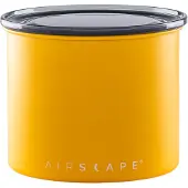 Airscape aromabeholder i rustfritt stål, liten, matt gul