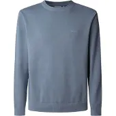 Pepe Jeans for man. PM702512 Essential jumper blue (S), Casual, Cotton, Sustainable