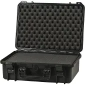 Raaco FlightCase 4, Sort, Polypropylen (PP), Motstandsdyktig mot kjemikalier, Kuldebestandig, Støvresistent, Vanntett, 464 mm, 366 mm, 176 mm