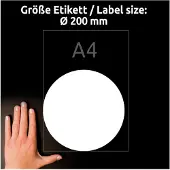 Avery Flerbruksmerke 9003-10 M 200 Mm