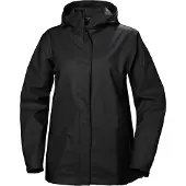 Helly Hansen Moss Regnjakke, Dame, Black