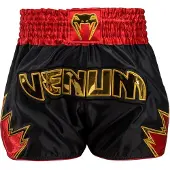 Venum Inferno Muay Thai Shorts Svart Gull Rød