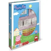 Dante stempler Peppa i en eske 27875 p12