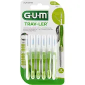 Gum Sunstar GUM D.GUM mellomromsbørster 1414/6