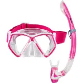 Mares Aquazone Pirate Neon Snorklingssett