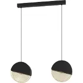 Eglo EGLOPendel Mumbles 2-LightSvartTakpendlerFra Homeroom