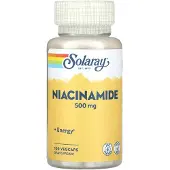 Solaray Niacinamide 500mg Kapsler 100 Enheter