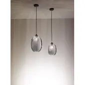 FABAS LUCE Infinity pendellampe i glass, enkeltlys, Ø 20 cm