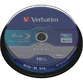 Verbatim - 10 x BD-R DL - 50 GB 6x - spindel