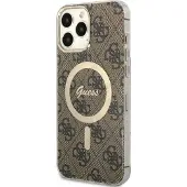 GUESS GUHMP14XH4STW iPhone 14 Pro Max 6,7" brun/brun hardcase 4G MagSafe