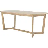 Bloomingville Serrone spisebord, natur, gummitre