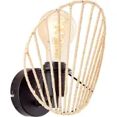TRIO Messingfarget LED-bordlampe Curtis