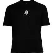 Armani Exchange for man. XM000363AF12308UC001 Short sleeve T-shirt black (XXL), Casual, Cotton